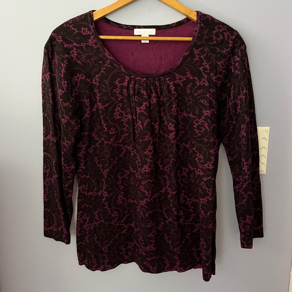 Lace Patterned Top